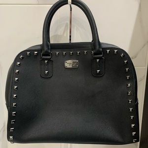 Black Michael Kors Multi Wear Bag- Stone Detailing
